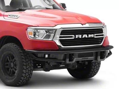 Barricade HD4 Tubular Front Bumper with LED Fog Lights (19-24 RAM 1500, Excluding Rebel & TRX)
