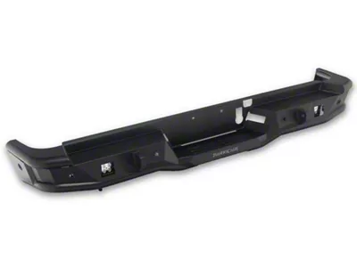 Barricade HD4 Tubular Rear Bumper with LED Fog Lights (19-24 RAM 1500, Excluding TRX)
