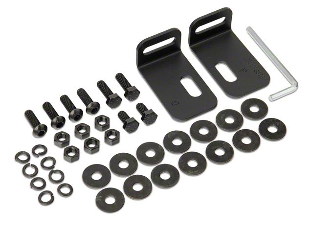 Barricade Replacement Over-Rider Hoop Hardware Kit for R109956 Only (19-24 RAM 1500, Excluding Rebel & TRX)
