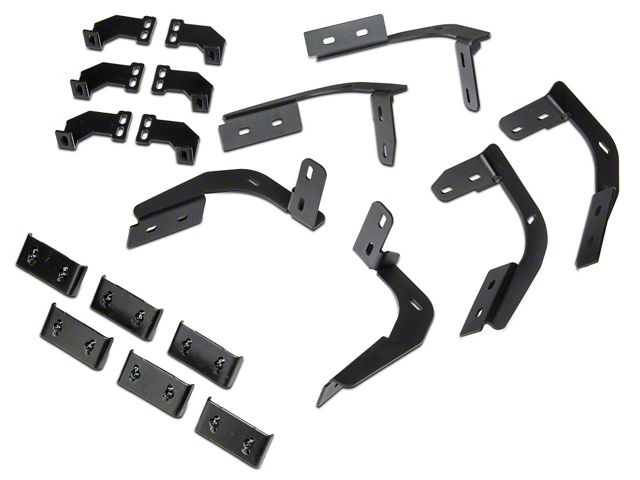 Barricade Replacement Running Board Hardware Kit for R107333-B Only (09-18 RAM 1500 Crew Cab)