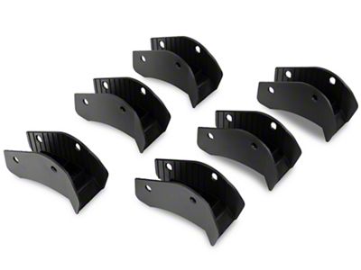 Barricade Replacement Side Step Bar Hardware Kit for R102596-A Only (09-18 RAM 1500 Quad Cab)