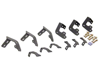 Barricade Replacement Side Step Bar Hardware Kit for R109749 Only (09-18 RAM 1500 Quad Cab)