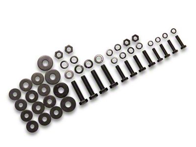 Barricade Replacement Side Step Bar Hardware Kit for R102599-B Only (09-18 RAM 1500 Quad Cab)