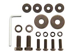 Barricade Replacement Skid Plate Hardware Kit for HR21565 Only (13-18 RAM 1500, Excluding Rebel)