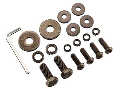 Barricade Replacement Skid Plate Hardware Kit for R111451 Only (09-12 RAM 1500)