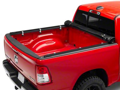 Barricade Soft Roll Up Tonneau Cover (19-24 RAM 1500 w/ 5.7-Foot & 6.4-Foot Box & w/o RAM Box)