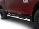 Barricade 6-Inch Oval Straight End Side Step Bars; Stainless Steel (10-24 RAM 2500 Crew Cab)