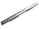 Barricade 6-Inch Oval Straight End Side Step Bars; Stainless Steel (03-09 RAM 2500 Quad Cab)