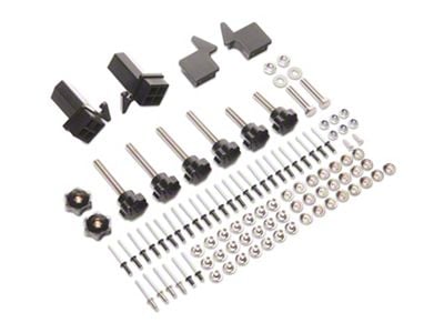 Barricade Replacement Side Step Bar Hardware Kit for HR2543 Only (10-24 RAM 2500 Regular Cab)
