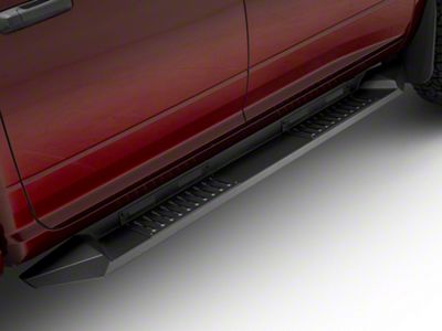 Barricade Steel Running Boards; Black (10-24 RAM 2500 Crew Cab)