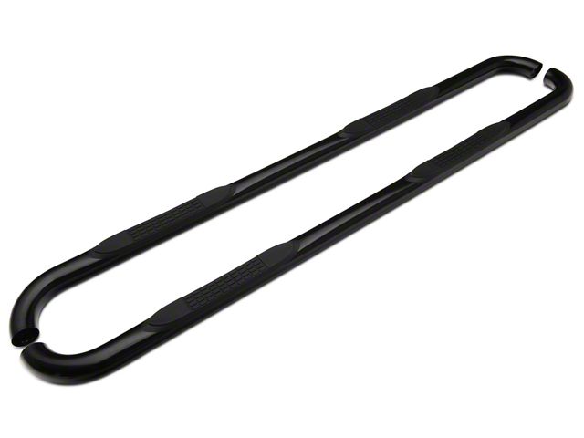 Barricade 3-Inch Side Step Bars; Gloss Black (10-24 RAM 3500 Mega Cab)