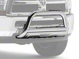 Barricade 3.50-Inch Oval Bull Bar with Skid Plate; Stainless Steel (10-18 RAM 3500)