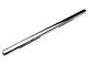 Barricade 4-Inch Oval Straight End Side Step Bars; Stainless Steel (10-24 RAM 3500 Crew Cab)