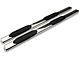 Barricade 6-Inch Oval Straight End Side Step Bars; Stainless Steel (10-24 RAM 3500 Mega Cab)