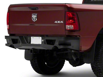 Barricade Extreme HD Rear Bumper; Textured Black (10-24 RAM 3500)