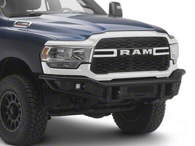 Barricade HD4 Tubular Front Bumper with LED Fog Lights (19-25 RAM 3500)
