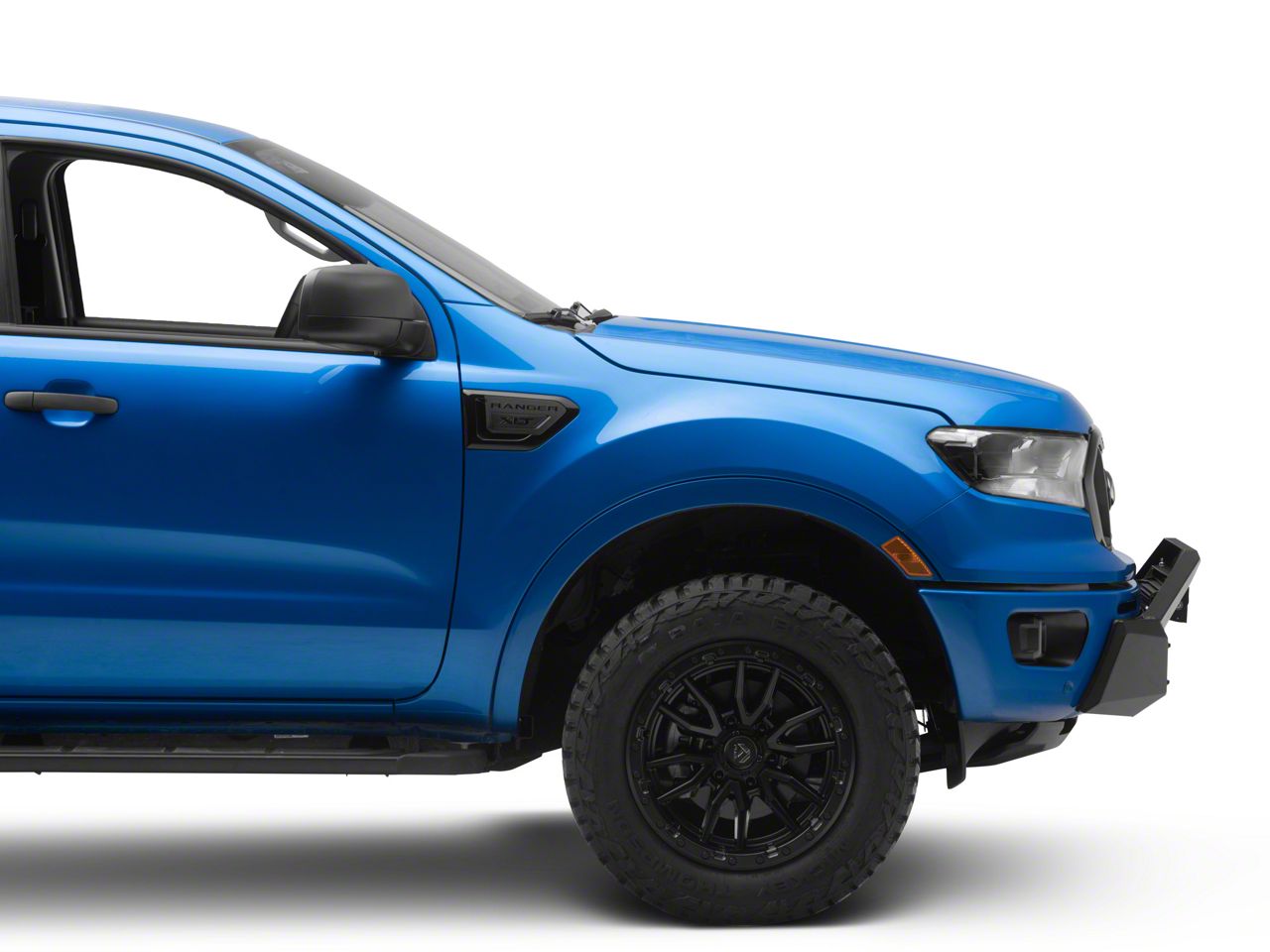 thumbnail image 2 of Direct Fit Front Bumper Mounting Bracket For 2019-2023 Ford Ranger – Textured Black, Easy Install 2 of 4