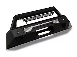 Barricade HD Stubby Front Bumper with Winch Mount and 20-Inch LED Light Bar (19-23 Ranger)