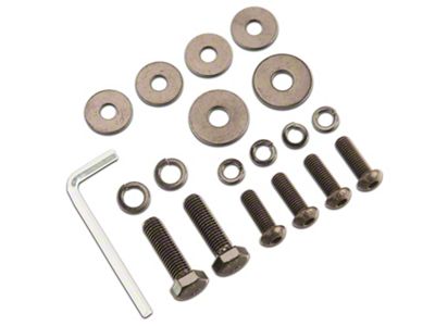 Barricade Replacement Skid Plate Hardware Kit for FR4237 Only (19-24 Ranger)