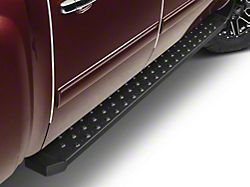 Barricade Rattler Running Boards; Textured Black (07-13 Silverado 1500 Crew Cab)