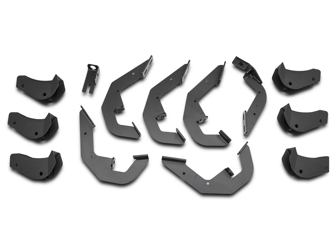 Barricade Silverado 1500 Rattler Running Boards; Textured
