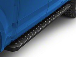 Barricade Rattler Steel Running Boards; Black (15-24 F-150 SuperCrew)