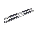 Barricade T4 Side Step Bars; Stainless Steel (19-24 Sierra 1500 Double Cab)