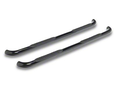 Barricade E-Series 3-Inch Side Steps; Black; Rocker Panel Mount (19-24 Sierra 1500 Double Cab)