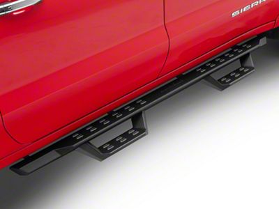 Barricade HD Overland Drop Side Step Bars (19-24 Sierra 1500 Crew Cab)