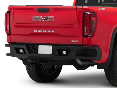Barricade HD Rear Bumper with LED Fog Lights (19-25 Sierra 1500)