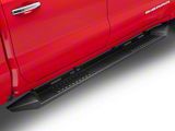 Barricade HD Steel Running Boards; Textured Black (19-26 Sierra 1500 Crew Cab)