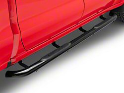 Barricade 3-Inch Side Step Bars; Black (20-23 Sierra 2500 HD Crew Cab)