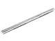 Barricade E-Series Oval Straight Side Step Bars; Stainless Steel (20-24 Sierra 2500 HD Crew Cab)