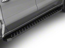 Barricade Rattler Running Boards; Black (20-25 Sierra 2500 HD Crew Cab)