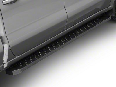 Barricade Rattler Running Boards; Black (20-25 Sierra 2500 HD Crew Cab)