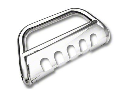 Barricade 3-Inch Bull Bar; Stainless Steel (07-10 Sierra 3500 HD)
