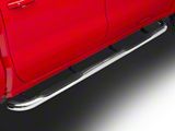 Barricade 3-Inch Side Step Bars; Stainless Steel (20-25 Sierra 3500 HD Crew Cab)