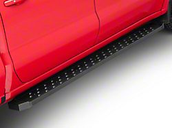 Barricade Rattler Running Boards; Black (20-26 Sierra 3500 HD Crew Cab)