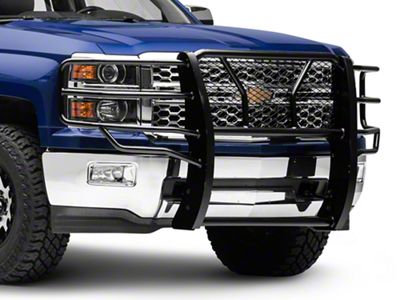 Barricade Extreme HD Grille Guard; Black (14-18 Silverado 1500)