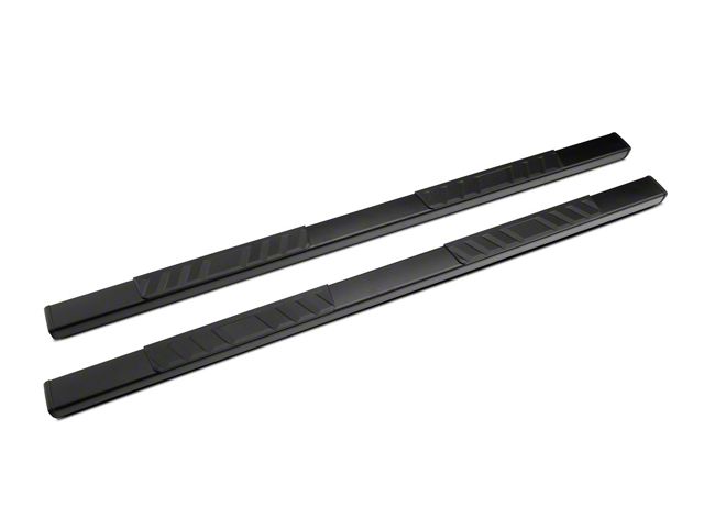 Barricade T4 Side Step Bars; Black (19-24 Silverado 1500 Double Cab)