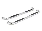 Barricade E-Series 3-Inch Side Steps; Stainless Steel; Body Mount (19-26 Silverado 1500 Double Cab)