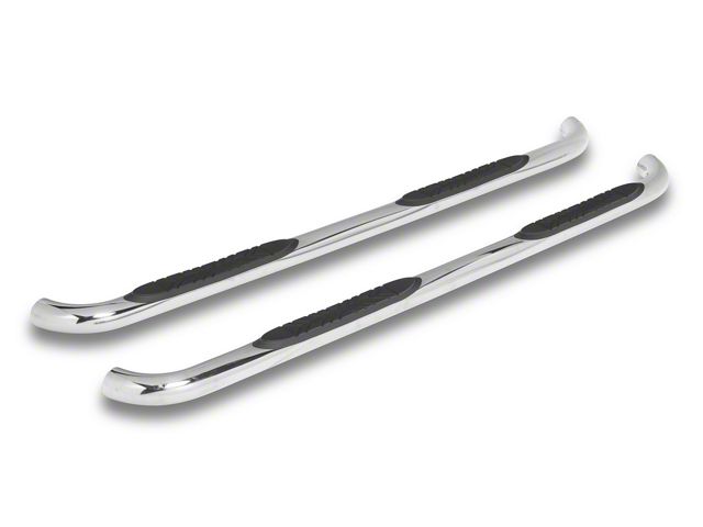 Barricade Silverado 1500 E-Series 3-Inch Side Steps; Stainless Steel ...