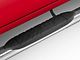 Barricade E-Series 5-Inch Oval Straight Side Step Bars; Stainless Steel (19-24 Silverado 1500 Crew Cab)