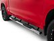 Barricade E-Series 5-Inch Oval Straight Side Step Bars; Stainless Steel (19-24 Silverado 1500 Crew Cab)