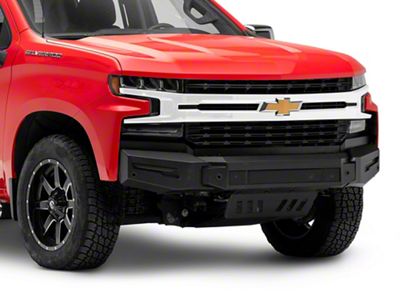 Barricade Extreme HD Modular Front Bumper with LED DRL and Skid Plate (19-21 Silverado 1500)