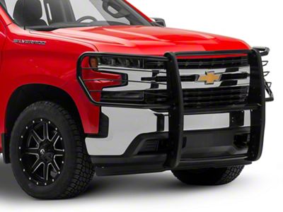 Barricade HD Grille Guard; Black (19-21 Silverado 1500, Excluding Diesel; 2022 Silverado 1500 LTD, Excluding Diesel)