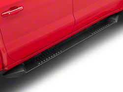 Barricade HD Steel Running Boards; Textured Black (19-25 Silverado 1500 Crew Cab)