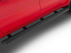 Barricade I4 Running Boards; Textured Black (19-26 Silverado 1500 Crew Cab)