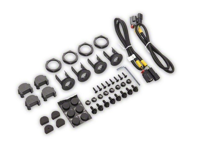Barricade Replacement Bumper Hardware Kit for S121331 Only (14-18 Silverado 1500)