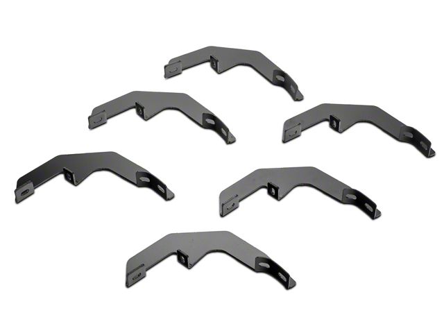 Barricade Replacement Side Step Bar Hardware Kit for S112494 Only (19-24 Silverado 1500 Double Cab)